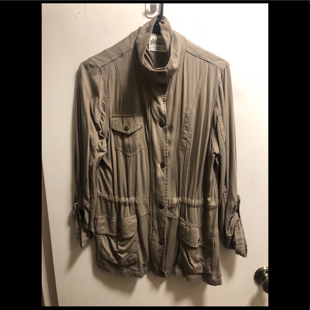 Thin tan jacket